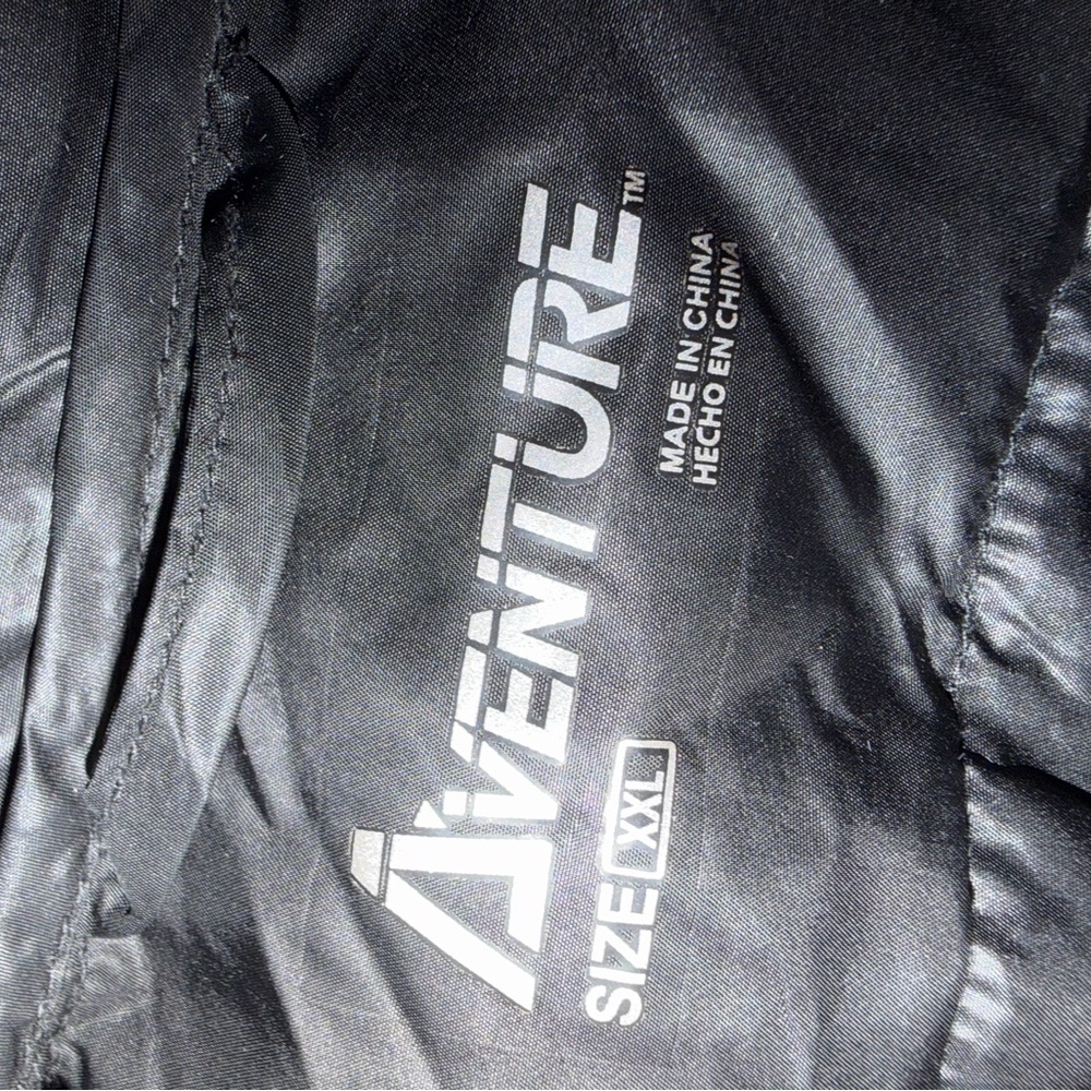 Aventura Women’s Black Long Puffer Coat XXL Hooded Lightweight Quilted Jacket - Picture 9 of 12